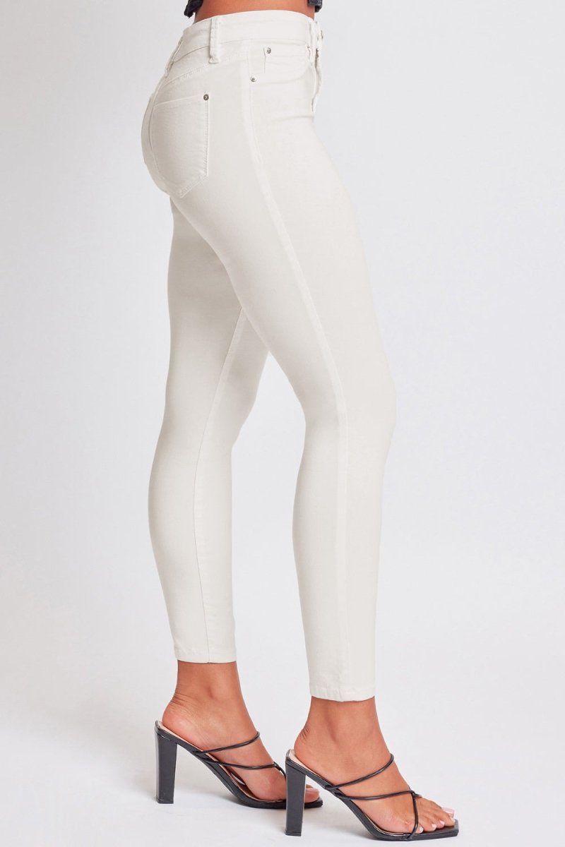 YMI Jeanswear Hyperstretch Mid-Rise Skinny Jeans for Women - Love Salve